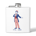 The Uncle Sam Steel Flask