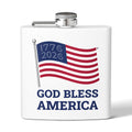 God Bless America's 250th Flag Steel Flask