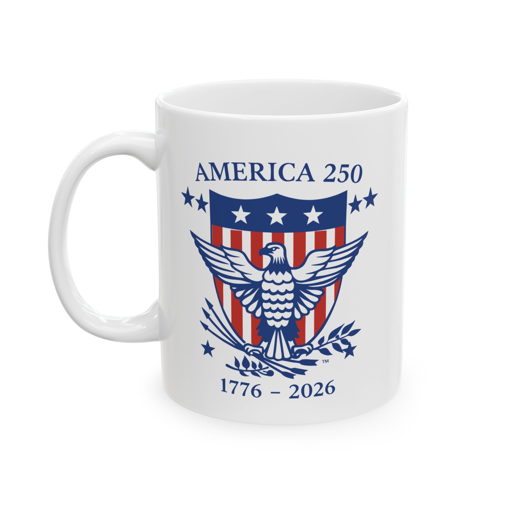 America's 250th Patriotic Eagle Coffee Cup (11oz, 15oz)