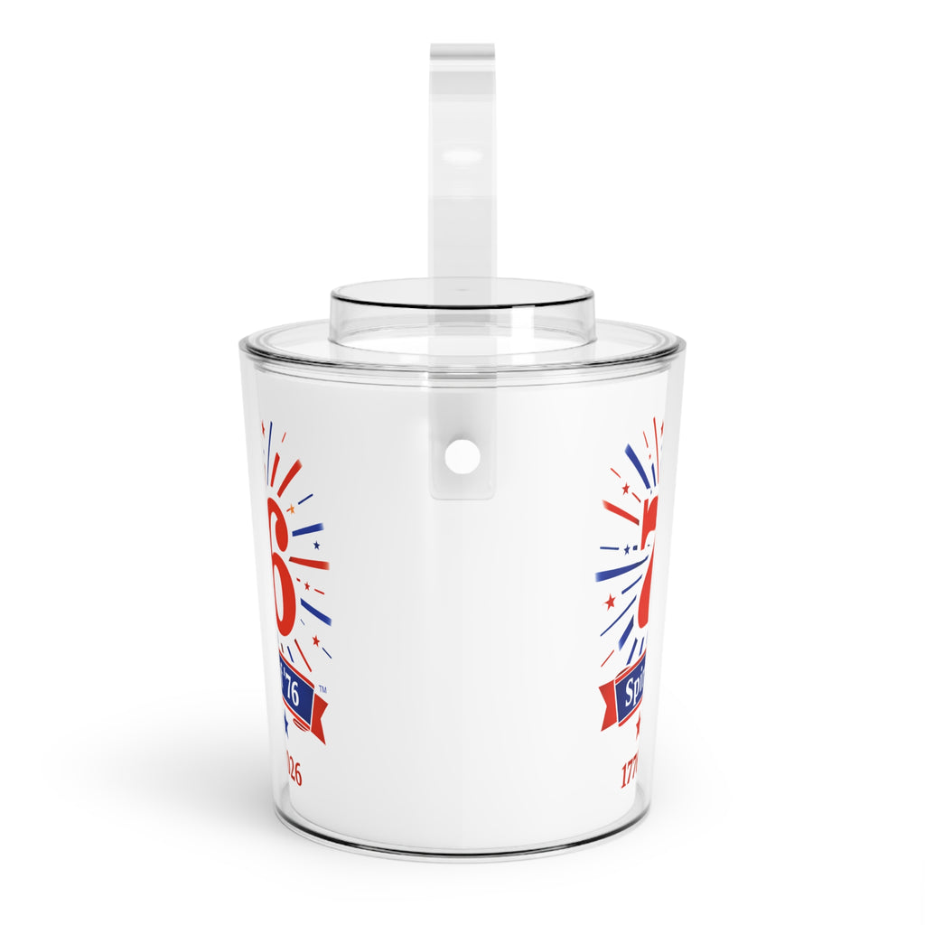 The Spirit of '76 - Ice Bucket & Tongs