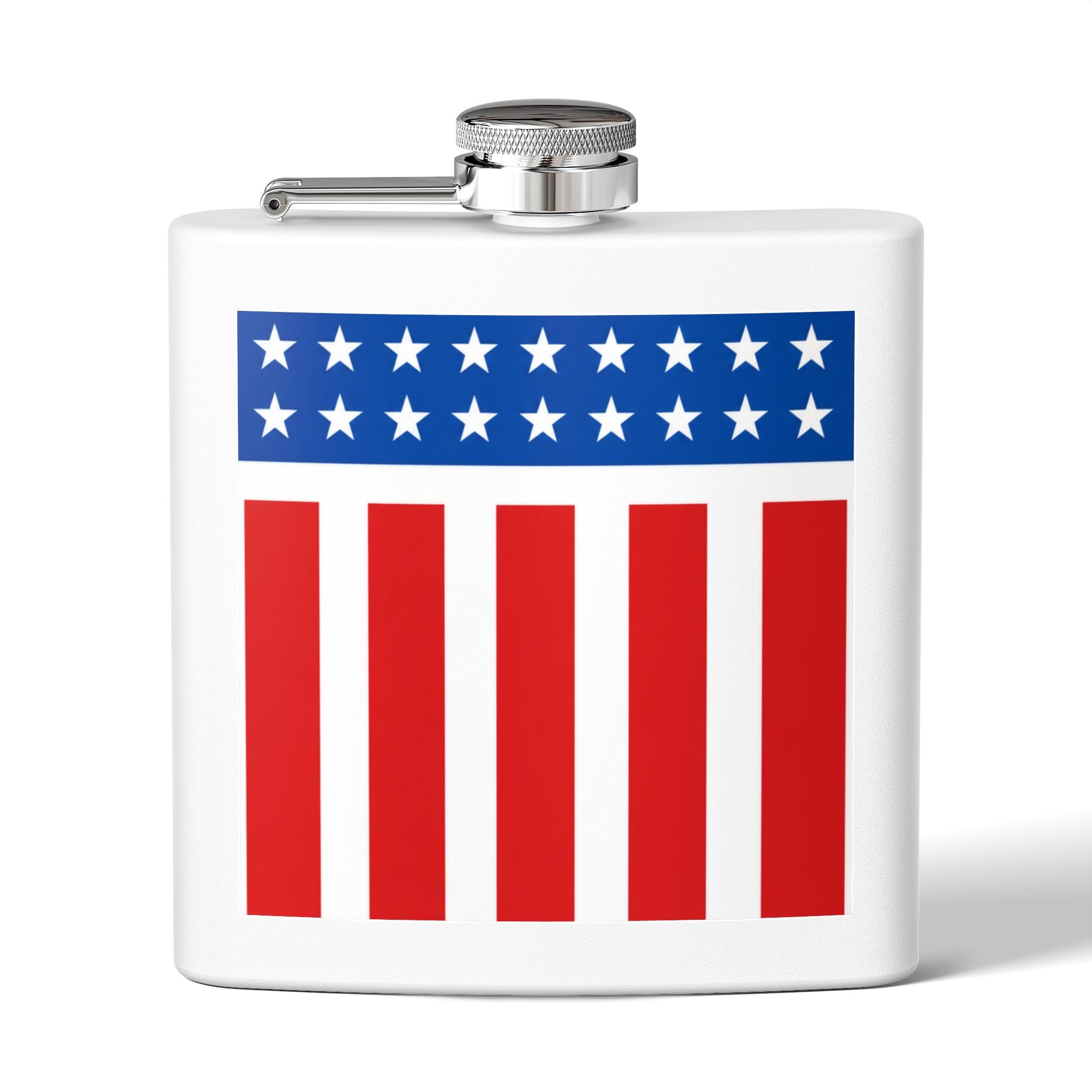The Stars & Stripes Steel Flask