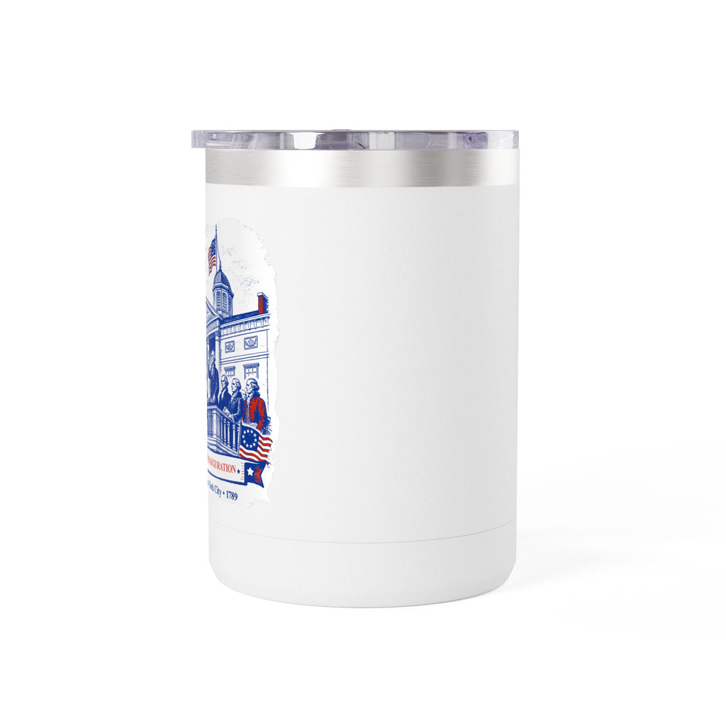 Washington's Inauguration Coffee Mug Tumbler, 15oz white
