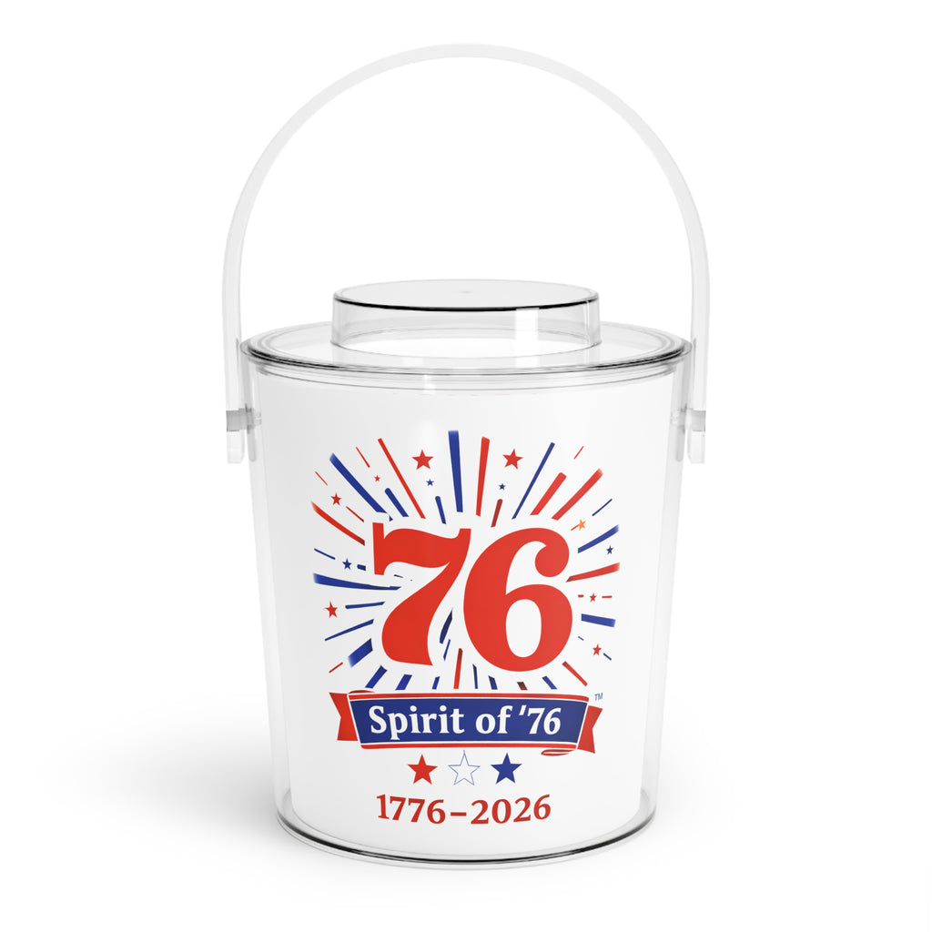 The Spirit of '76 - Ice Bucket & Tongs